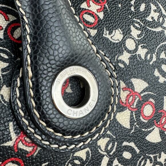 Chanel Coco Optic Coated Canvas Tote Bag - Picture 5 of 8